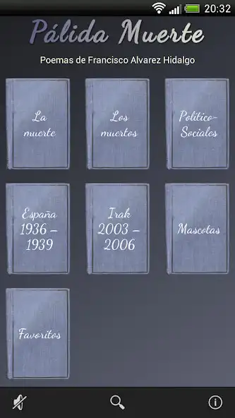 Play Pálida Muerte (poemas)  and enjoy Pálida Muerte (poemas) with UptoPlay