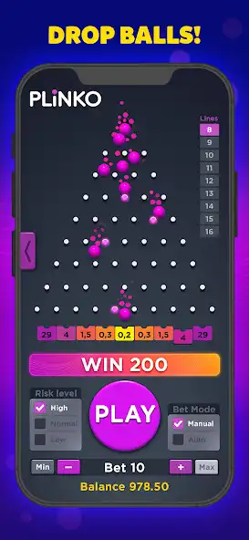 Play Plinko Balls and enjoy Plinko Balls with UptoPlay Play Plinko Balls and enjoy Plinko Balls with UptoPlay