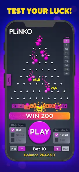 Play Plinko Balls as an online game online Plinko Balls with UptoPlay Play Plinko Balls as an online game Plinko Balls with UptoPlay