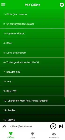Play PLK Meilleures chansons Sans Interne 2020/2021 as an online game PLK Meilleures chansons Sans Interne 2020/2021 with UptoPlay