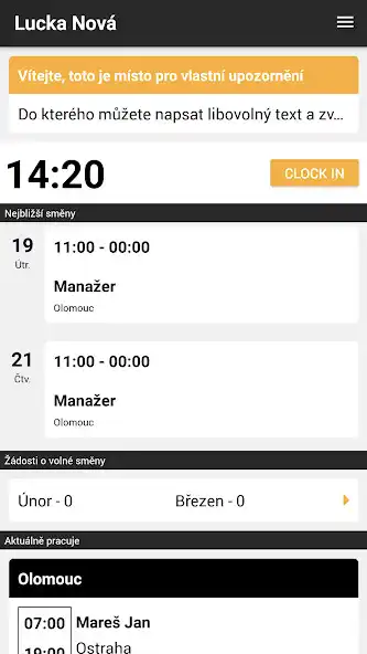 Play Plánujsměny.cz as an online game Plánujsměny.cz with UptoPlay