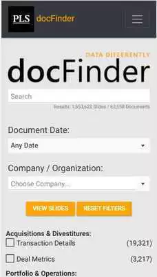 Play PLS docFinder