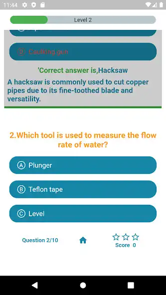 Play Plumber Quiz Game as an online game Plumber Quiz Game with UptoPlay