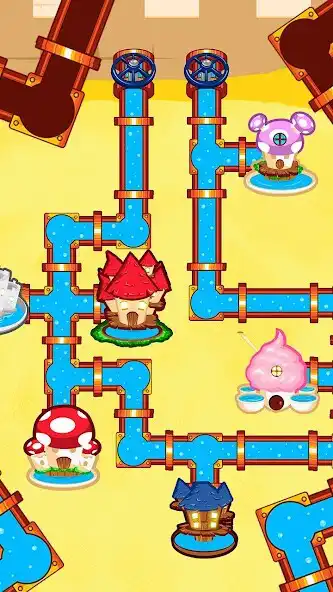 Play Plumber World : connect pipes  and enjoy Plumber World : connect pipes with UptoPlay