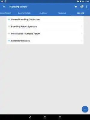 Play Plumbing Forum
