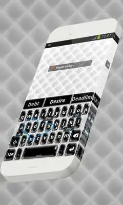 Play Plush white Keypad Theme