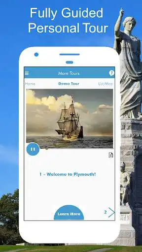 Play Plymouth Self-Guided GPS Tour  and enjoy Plymouth Self-Guided GPS Tour with UptoPlay