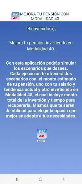 Play PM-40 Pensión Modalidad 40  and enjoy PM-40 Pensión Modalidad 40 with UptoPlay