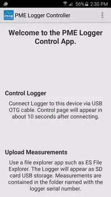 Play PME Logger Control