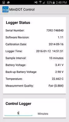 Play PME Logger Control