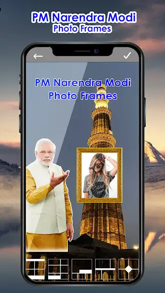 Play PM Narendra Modi Photo Frames as an online game PM Narendra Modi Photo Frames with UptoPlay