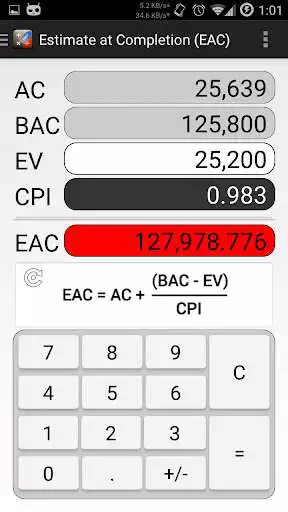 Play PMP Calculator as an online game PMP Calculator with UptoPlay