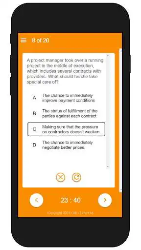 Play PMP Exam Free - Oliver Lehmann as an online game PMP Exam Free - Oliver Lehmann with UptoPlay