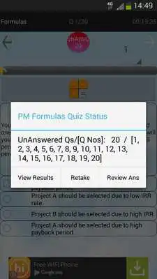 Play PMP Formulas Exam Lite