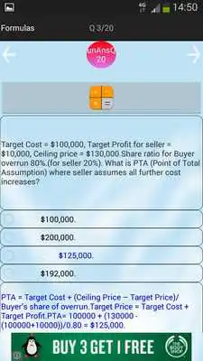 Play PMP Formulas Exam Lite