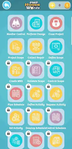 Play PMP Hidden Words as an online game PMP Hidden Words with UptoPlay