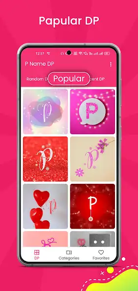 Play P Name DP - P Letter DP as an online game P Name DP - P Letter DP with UptoPlay