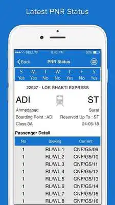 Play PNR Status, Live Train Status, Indian Rail Enquiry