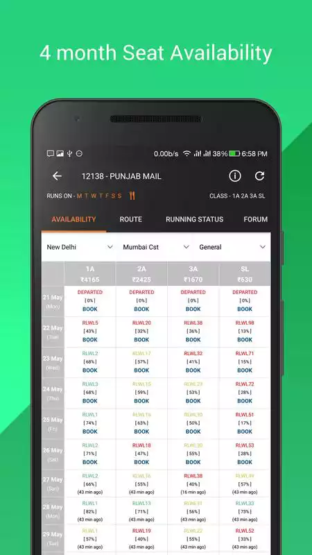 Play PNR Status, Train Running Status  Ticket Booking