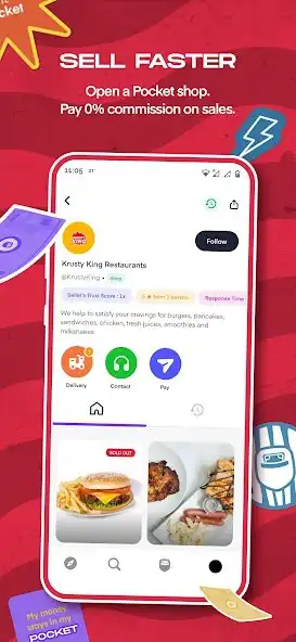 Play Pocket App: Pay  Sell Faster as an online game Pocket App: Pay  Sell Faster with UptoPlay