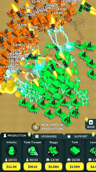 Play Pocket Army - Idle RTS  and enjoy Pocket Army - Idle RTS with UptoPlay
