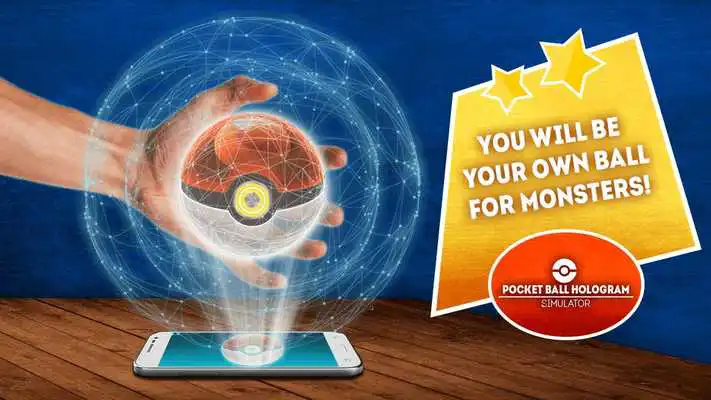 Play Pocket ball hologram simulator