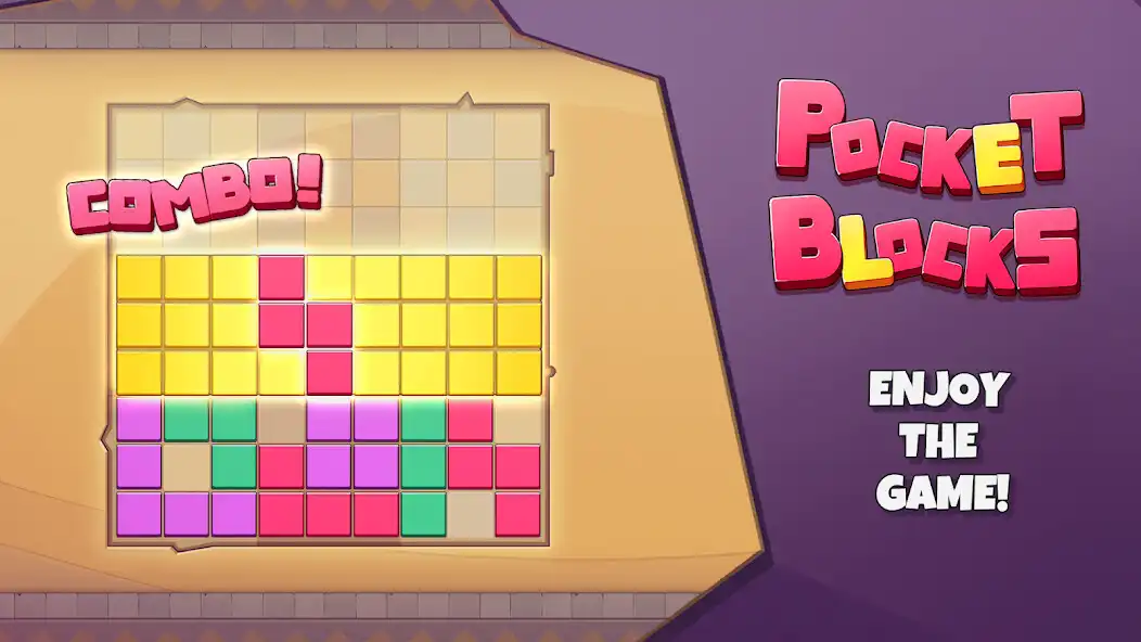 Play Pocket Blok - Blocks Puzzle  and enjoy Pocket Blok - Blocks Puzzle with UptoPlay