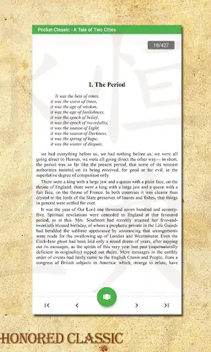 Play Pocket Classic - A Tale of Two Cities as an online game Pocket Classic - A Tale of Two Cities with UptoPlay