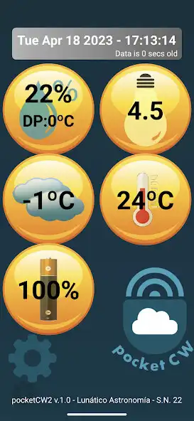 Play Pocket CloudWatcher 2  and enjoy Pocket CloudWatcher 2 with UptoPlay