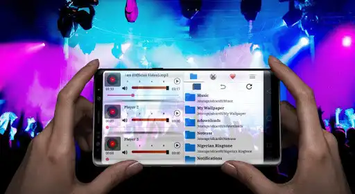 Play Pocket DJ : With 3 Players as an online game Pocket DJ : With 3 Players with UptoPlay