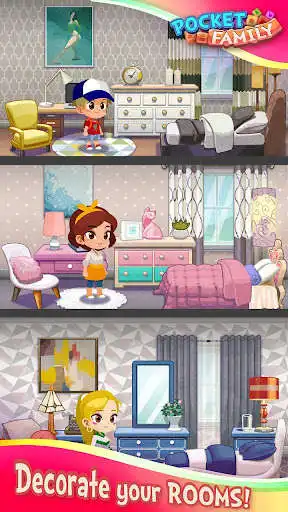 Play Pocket Family Dreams: My Home as an online game Pocket Family Dreams: My Home with UptoPlay