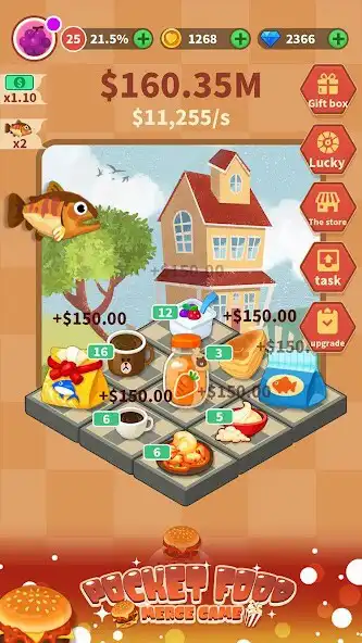 Play Pocket food : merge game and enjoy Pocket food : merge game with UptoPlay Play Pocket food : merge game and enjoy Pocket food : merge game with UptoPlay