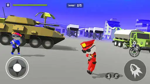 Play Pocket Fps : Shooting Game as an online game Pocket Fps : Shooting Game with UptoPlay