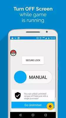 Play PocketLock - Battery Saver for Pokemon GO