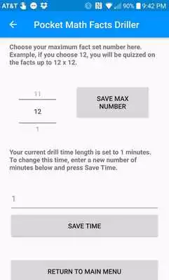 Play Pocket Math Facts Driller