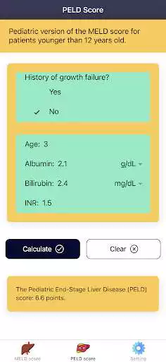 Play Pocket MELD Score Calculator - Liver Transplant as an online game online Pocket MELD Score Calculator - Liver Transplant with UptoPlay com.imedicalapps.meldscoreforliverdisease Play Pocket MELD Score Calculator - Liver Transplant as an online game Pocket MELD Score Calculator - Liver Transplant with UptoPlay