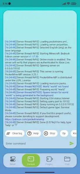 Play PocketMine-MP as an online game PocketMine-MP with UptoPlay