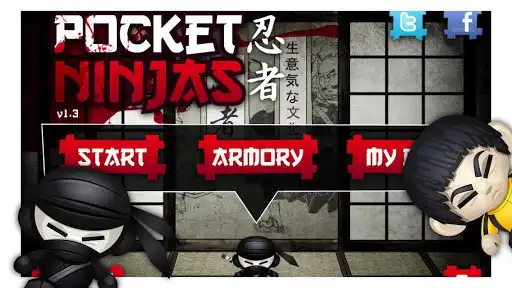 Play Pocket Ninjas  and enjoy Pocket Ninjas with UptoPlay