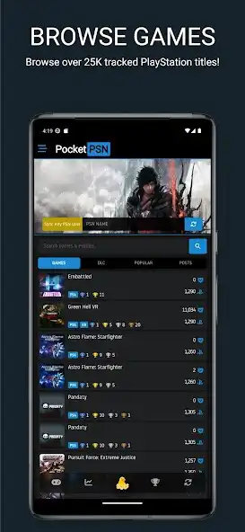 Play Pocket PSN  and enjoy Pocket PSN with UptoPlay