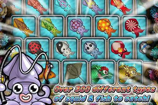 Play Pocket Squid Fishing as an online game Pocket Squid Fishing with UptoPlay