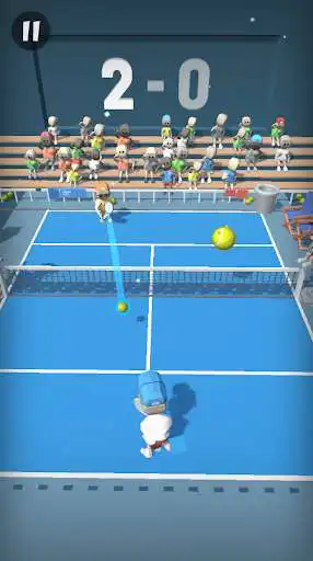 Play Pocket Tennis as an online game Pocket Tennis with UptoPlay