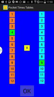 Play Pocket Times Tables 2.0