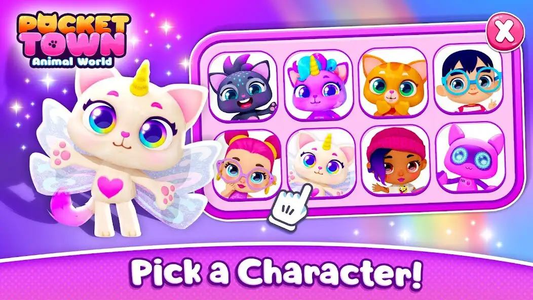 Play Pocket Town - Animal World  and enjoy Pocket Town - Animal World with UptoPlay