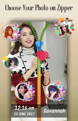 Play Pocket Watch Zipper Lock Screen as an online game Pocket Watch Zipper Lock Screen with UptoPlay