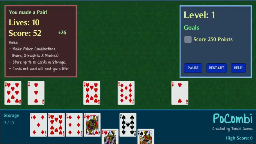 Play PoCombi: Poker Combinations  and enjoy PoCombi: Poker Combinations with UptoPlay