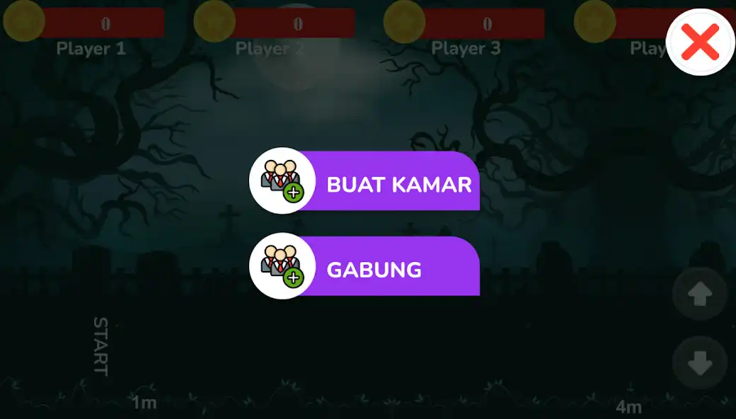 Play Pocong balap - Multiplayer as an online game Pocong balap - Multiplayer with UptoPlay