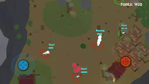 Play Pocong Battle Grounds (PO.B.G) as an online game Pocong Battle Grounds (PO.B.G) with UptoPlay