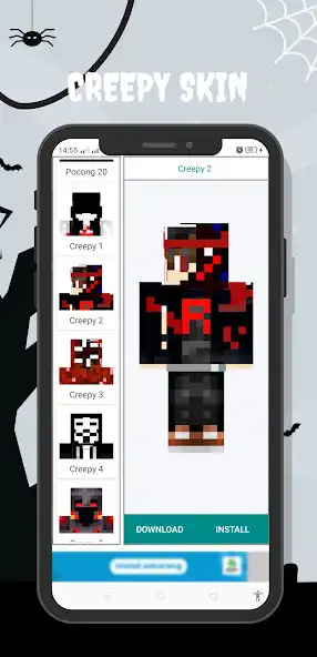 Play Pocong Ghost Skin as an online game Pocong Ghost Skin with UptoPlay