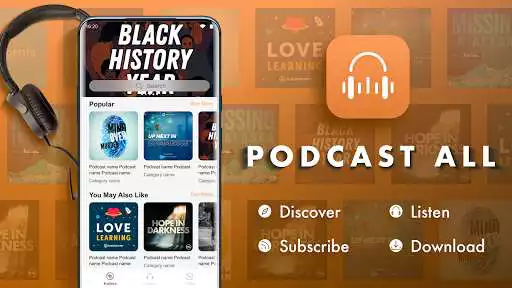 Play Podcast All - Podcast Player & Free Audio  and enjoy Podcast All - Podcast Player & Free Audio with UptoPlay