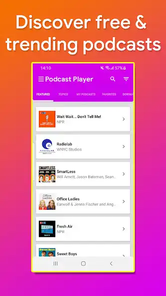 Play Podcast Player  Podcast App - XPod  and enjoy Podcast Player  Podcast App - XPod with UptoPlay